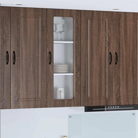 vidaXL Armário de Cozinha Carvalho Marrom 40 x 31 x 100 cm