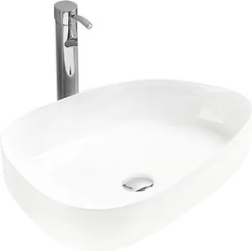 Mexen Chiara lavatório de pousar 54 x 39 cm, branco - 21585400