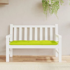 vidaXL Almofadão p/ banco de jardim tecido oxford verde brilhante