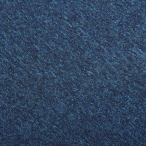 Ladrilhos carpete para pisos 20 pcs 5 m² 50x50 cm azul-escuro