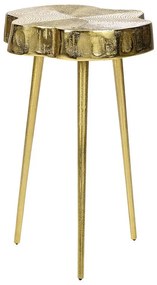 Mesa de apoio em metal dourado TAUPO Beliani