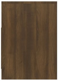 Móvel de TV Endy com 3 Gavetas e Compartimentos de 102 cm - Castanho -