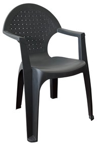 Cadeira VIANA, antracite mr - Pack 60 unidades