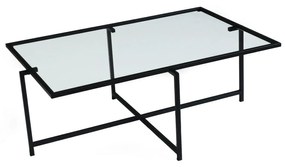 Mesa de Centro Sun S408 – Preto – 94x35x64 cm