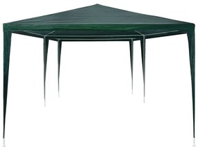 Tenda para festas 3x6 m PE verde