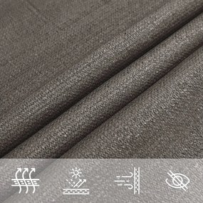 Para-sol estilo vela 160 g/m² 3,5x5 m PEAD antracite