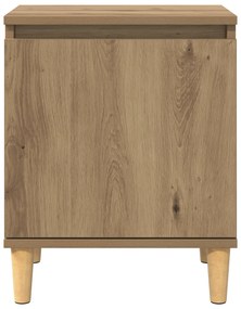 Mesa de Cabeceira Artesanal de Carvalho Carvalho Artesanal MDF