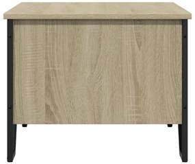 Mesa de centro 100x51x40 cm derivados madeira carvalho sonoma