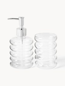 Acessórios de casa de banho artesanais Bubbly, conjunto de 2