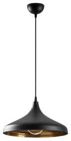 Candeeiro de Teto Tattoo – Preto – 36 x 36 cm