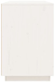 Secretária 140x50x75 cm madeira de pinho maciça branco