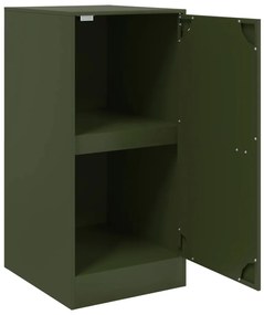 Aparador 34,5x39x73 cm aço verde azeitona