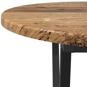 Mesa de Centro vidaXL Madeira Antiga 80x40x40,5 cm em Madeira de Engen