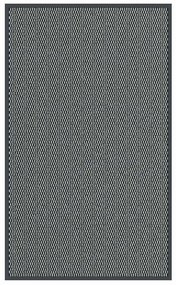 vidaXL Capacho Antracite 90x150 cm