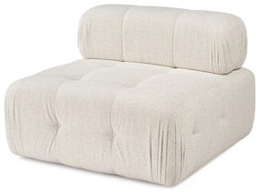 Sofá de 1 Lugar Doblo – Creme – 100x100x80 cm