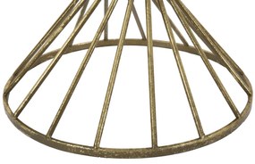 MESA DE APOIO HYPNOS Ø 42X50 CM DOURADA