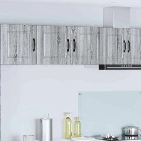 vidaXL Armário de Cozinha com prateleira Cinza Sonoma 80 x 31 x 40 cm