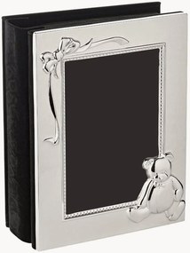 Álbum de fotografias banhado a prata Bim