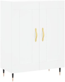 Armário alto 69,5x34x180 cm derivados de madeira branco