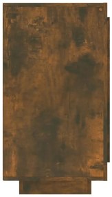 Aparador 80x40x75 cm cor carvalho fumado