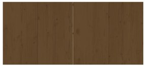 Mesa de bar 180x80x110 cm pinho maciço castanho mel