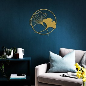 Acessório Decorativo de Parede Apt620 – Dourado – 49 x 49 cm