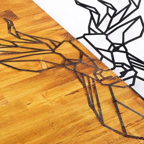 Acessório Decorativo de Parede Deer1 – Nogueira – 56 x 58 cm