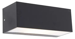 Aplique moderno preto IP65 - HOUKS Moderno