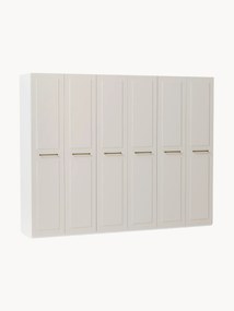 Roupeiro modular com portas articuladas Charlotte, L 300 cm, vários tamanhos