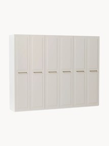 Roupeiro modular com portas de batente Charlotte, L 300 cm, vários tamanhos