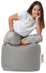 Pufe de Jardim Square Pouf – Fumado – 45x45x45 cm | Tribo Home