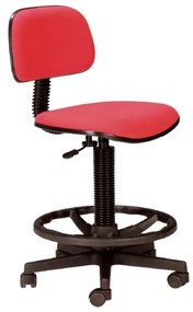 Cadeira Alta de Trabalho com Rodas e Apoio de Pés RODI-01AP (cadeiras de Escritório / Estirador)