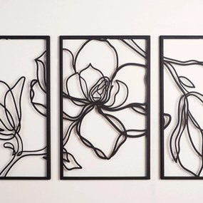 Acessório Decorativo de Parede Apt529 – Preto – 30 x 45 cm