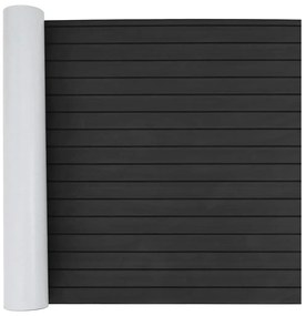 vidaXL Piso de Barco cinzento-escuro e preto 240 x 90 cm Espuma EVA