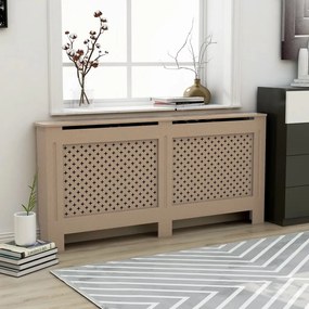 vidaXL Cobertura de radiador 172x19x81,5 cm MDF