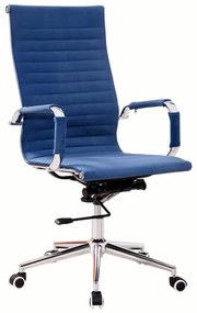 Cadeira de escritório KIEV, executivo, tecido azul 19