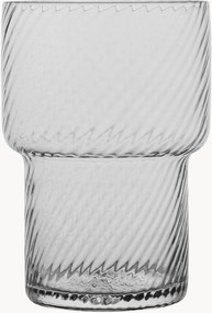 Copos artesanais Luna Spiral, conjunto de 6