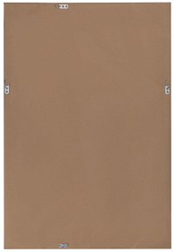 Espelho de parede dourado e prateado 60 x 90 cm FENIOUX Beliani