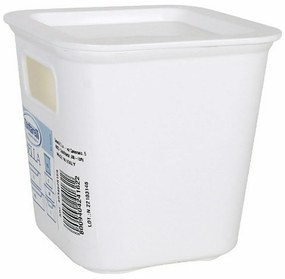 Caixa de Armazenagem Tontarelli Bella Branco 11,4 x 11,4 x 11,2 cm