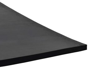 Tapete de borracha antiderrapante liso 1,2x2 m 8 mm