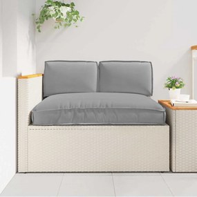 Conjunto de Almofadas para Palete com travesseiro 3 pcs Cinzeto