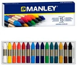 Lapis Cera Manley 15 Cores