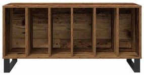 Armário de Registro vidaXL Madeira Antiga 100x38x48 cm Madeira de Enge