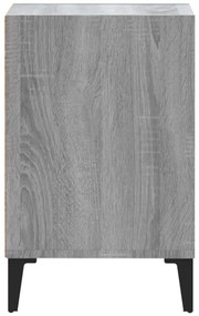 Móvel de TV 100x35x55 cm derivados de madeira cinzento sonoma
