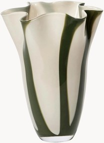 Jarra de vidro artesanal Liva, Alt 32 cm