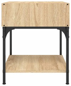 Mesas cabeceira 2pcs 40x41x50 cm deriv. madeira carvalho sonoma