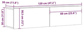 Móvel para TV de parede derivados de madeira madeira velha
