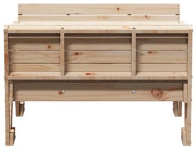 Mesa de piquenique para crianças 88x122x58 cm pinho maciço