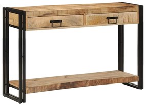 Mesa de Console vidaXL 120x33x75 cm Madeira de Mangueira Sólida