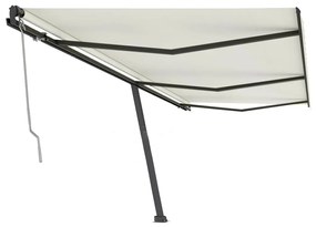 Toldo automático independente 600x350 cm cor creme